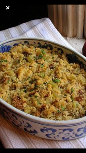 Cornbread Dressing - Thanksgiving Catering Pan