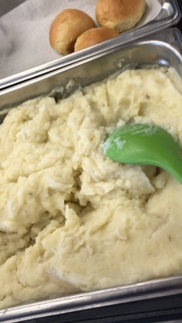 Mashed Potatoes - Thanksgiving Catering Pan