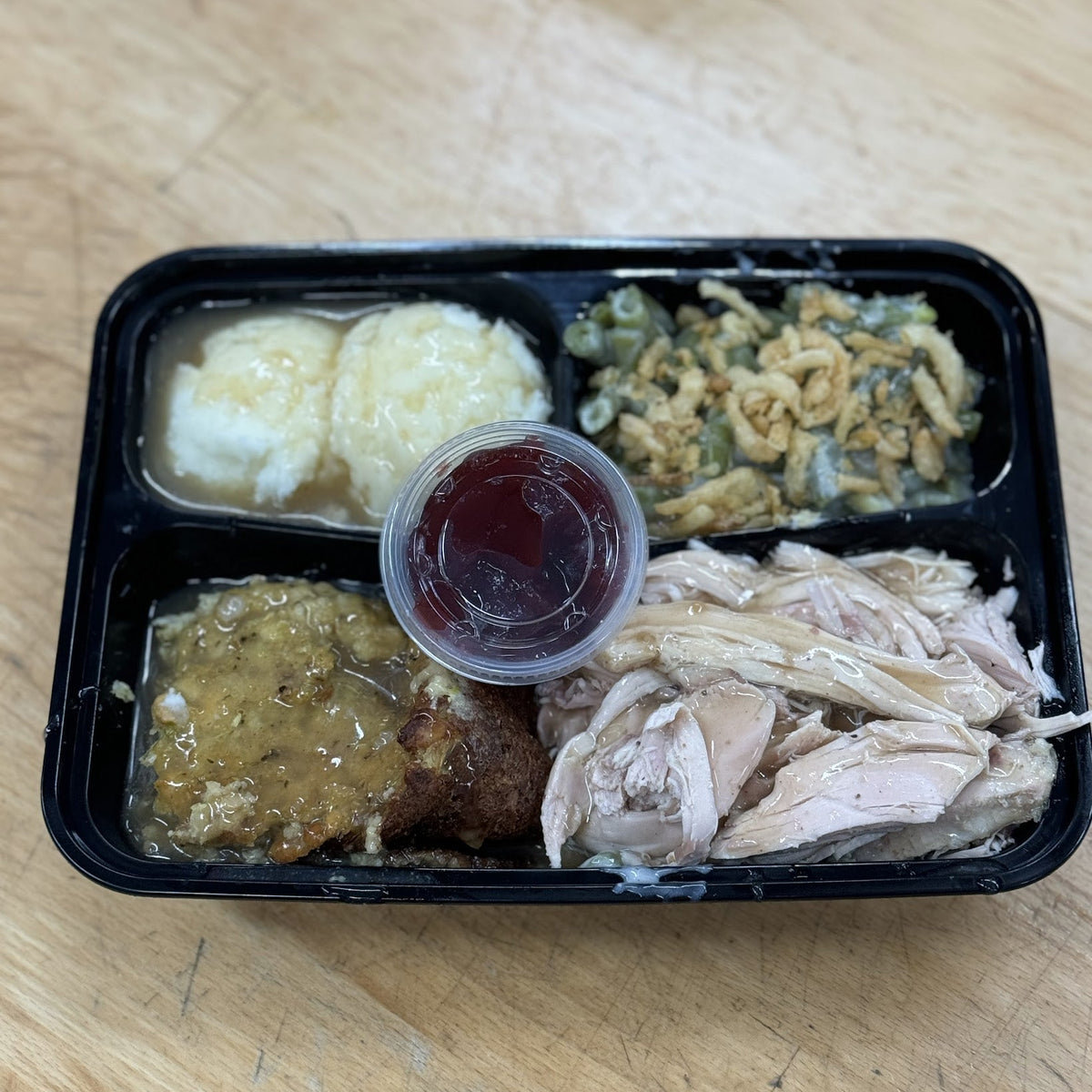 Thanksgiving Plate - Large (Full Meal)