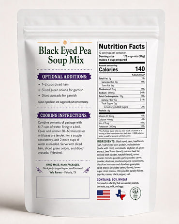 Black Eyed Pea Soup Mix
