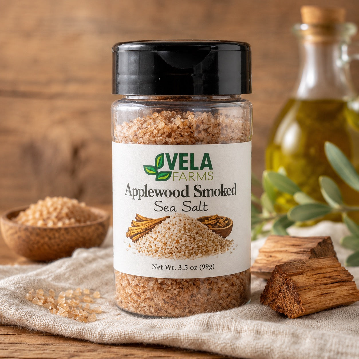 Applewood Smoked Sea Salt